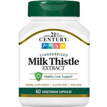 21st Century 밀크씨슬 175mg 60베지캡슐, 60개