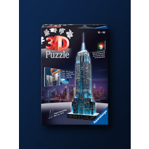 R125661_3D 퍼즐: 엠파이어 스테이트 빌딩 LED_216피스