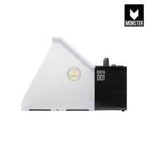몬스터 BOOTH 001S 자체 정화 스프레이부스 모델링 도색용, 1개