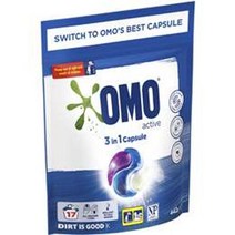 OMO Laundry Capsules 3 In 1 Active 오모 런드리 캡슐세제 3 In 1 액티브