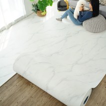 제로벨 PVC 층간소음방지 롤 매트 폭 140cm x 10m 15T 유아 어린이 놀이방매트, 스노우마블