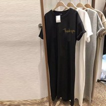 바캉스룩 편한 원피스 반팔 롱 휴양지 여성 잠옷 파자마 여름