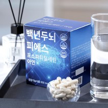 백년두뇌피에스 기억력영양제 3개월분 650mg x180캡슐, 1
