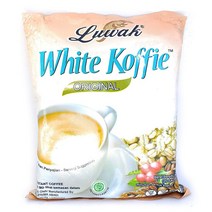 코피 루왁 화이트 커피 오리지널 믹스 20g x 20팩 사향 고양이 Kopi Luwak White Koffie Original, 1세트