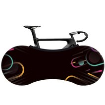 자전거 커버 실내 휴대용 패브릭 탄성 MTB 도로 자전거 타이어 보호 먼지 커버 기어 사이클링 액세서리 26 -28, 6