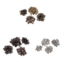 90 세트 메탈 스냅 버튼 프레스 스터드 포퍼 패스너 슬리버 브론즈 블랙, 설명