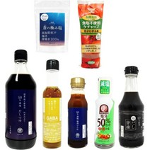 무첨가 감염 소금 누룩 가게 7종 조미료 세트 (모두 무첨가) 조건 간장