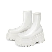 승마 부츠 신발 플랫폼 앵클부츠 여성 고딕 스타일 멋진 전투 부츠 브랜드 스트리트 빅 사이즈 숙녀 20, 02 white 1_04 38