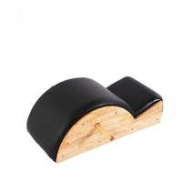 스트레칭 보드 필라테스 요가 운동기구 밸런스 등, 호주산 고무나무 회색