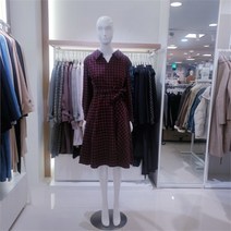 비지트인뉴욕 비지트인뉴욕 NC02 벨티드체크랩형원피스 VXAOP21 (9172314)