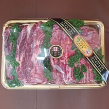 예천 한우 부위 모음 투플러스한우 오늘저녁메뉴 한우스테이크, 양지 300g