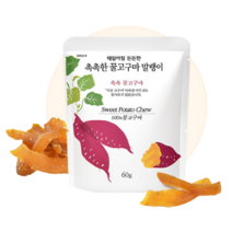 한울푸드 촉촉 꿀고구마 말랭이 원물 100% 60g 다이어트간식, 10봉