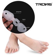 닥터발란스링300 토오링 발가락링 발건강교정 보호대, 없음
