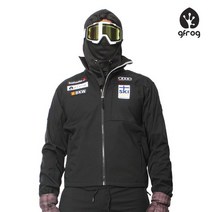 펠리체 지프로그 베스 스키복 보드복 미들자켓 블랙