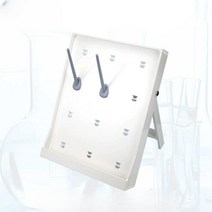 초자 건조대 실험실 비커 랙 탁상용 플라스크 비이커, 기둥 30개(분리 가능)