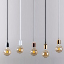 비엔나 P/D 팬던트조명 줄조명 블랙전선 식탁등 주방등 인테리어 카페조명 레일조명, 일반후렌치형, 2M, 화이트