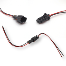 DC 하네스 방수커넥터 연결 전원 케이블 2P 자동차 차량용 DIY LED 배선 연결용 케이블