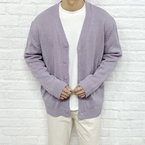 반즈 남자 봄 오버핏 파스텔컬러 얇은니트 가디건6color