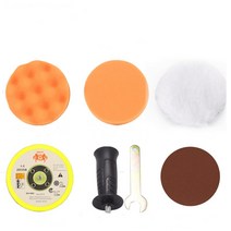 유무선 듀얼 차량용 광택기 폴리셔 전기 드릴 변형 자동차 자동차 표면 미용 광, 04 Accessories