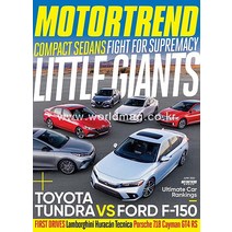 Motor Trend Usa 2022년6월호 (미국의 가장 권위 있는 자동차전문 잡지 모터 트랜드 Little Giants) - 당일발송 Usa2022년6월호