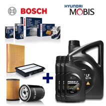 제네시스 DH 가솔린 (터보X) 보쉬필터+순정오일 세트