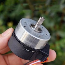 서보모터부품 미니 브러시리스 모터 DC 12V 내장 드라이버 보드 펄스 24H055M020 속도 조절 볼 베어링 100 와이어 인코더 피드백