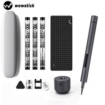 전동드라이버 미니 충전 무선 소형 가정용 공구 드릴 해머 핸드 임팩 샤오미 Wowstick 1F 프로 전기 스크루, 01 1F Pro Set