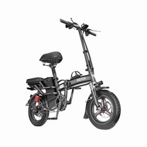 세계일주 접이식 전기자전거 350W 48V 10층 쇼크 업소버, 블랙