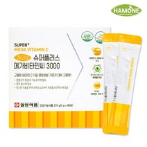 일양약품 하모네 SUPER+ 고용량 메가 도스 비타민C 3000 180포(6개월), 하모네_메가비타민씨3000_180포