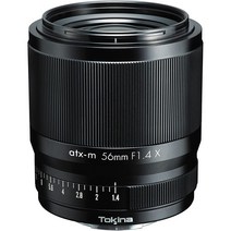 토키나 단초점 망원 렌즈 atx-m 56mm F1.4X 후지필름 X마운트 634684, 단일
