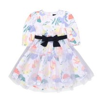 닥스 리틀 닥스키즈 퍼플 에덴 플라워 샤배색 원피스 DRS14NJ57M PL