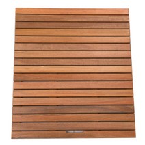 방킬라이 건식화장실매트 35종 욕실나무발판 베란다발판 욕실원목발판 현관, 80x120cm개, 사각