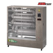 가야 원적외선 튜브히터 KY-40000F 100평 특대형 돈풍기 팬부착 이동형 난방기 공장 창고 eM
