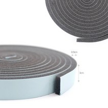 YN협력업체 3cm 폭넓은 문풍지 스폰지 방풍 외풍차단 소음차단 5m, 1개