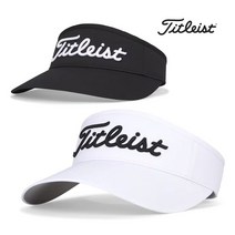 타이틀리스트 2023 우먼스 선드랍 썬캡 TH23WSV, 화이트블랙