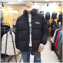 지프 불광점 (50% 할인) ﻿숏한 기장감으로 활동성 좋고 편안하게 착용할수 있는 남여공용 백레터링 덕다운점퍼!!