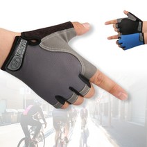 라이딩장갑 자전거반장갑 사이클 MTB 스포츠, 블랙