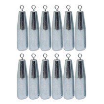 국산 강철 낚시봉돌 고리추 대용량, 12개