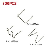 플라스틱 용접기/자동차 범퍼 수리 키트에 대 한 300/0.6mm 핫 스테이플러 납땜 클립 0.8 개, 01 0.6mm