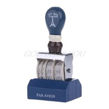 압인기 나무 날짜 스탬프 DIY 스크랩북 공예 롤링 휠 빈티지 공급 드롭 쇼핑, 01 01