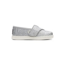 탐스 키즈 알파가타 글리터 슬립온 SILVER