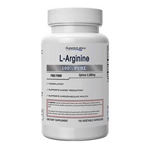 Superior Labs Pure L-Arginine Free Form Optimal 3 000mg Dosage 150 Veget, 상세설명참조
