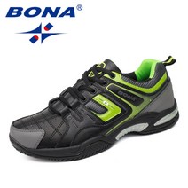스쿼시 신발 인도어화 배드민턴화 Bona new arrival 클래식 스타일 남성 테니스 신발 야외 조깅 훈련 운동화 레이스 업 남성 운동화 스쿼시화