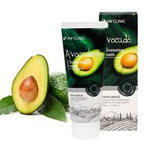 3W 아보카도 클렌징 폼 100ml 퓨어 내츄럴 폼클렌져_523kB, 1, 본상품선택