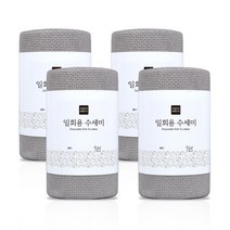 가성비가브랜드다 더 깨끗한 일회용 수세미, 4개, 80매