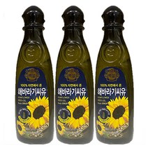 (상온)[백설]해바라기씨유500mlx3, 500ml, 3개