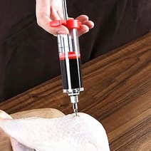 양념주사기 고기 마리네이드 인젝터 소스주입기 블랙 요리용