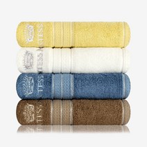 송월타월 CM뱀부블럭 155g 부드러운 세면타월, 파랑, 1개