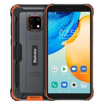 핸드폰 싸게 사는 법 blackview bv4900 pro ip68 방수 휴대 전화 5580mah 견고한 전화 4gb 64gb octa core android 10 nfc 5, 러시아 지역, bv4900pro 오렌지