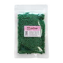 블럭N스토리 컬러비즈 리필비즈 컬러비즈리필 비즈리필, 초록색